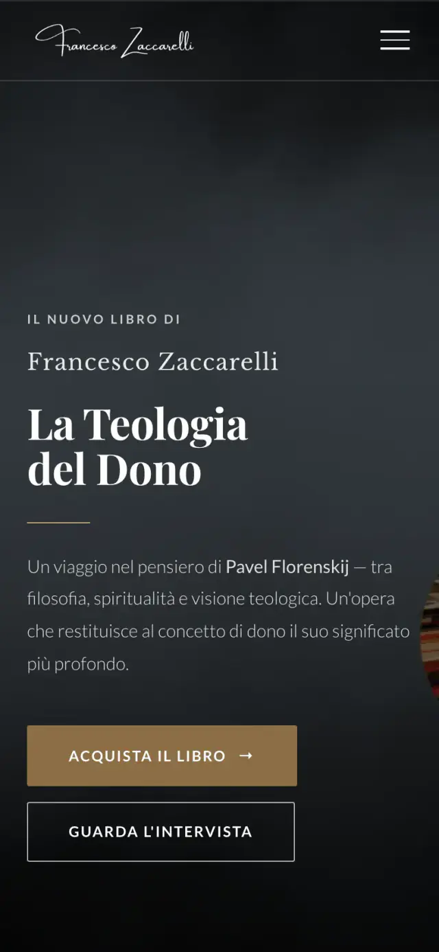 Francesco Zaccarelli project on mobile