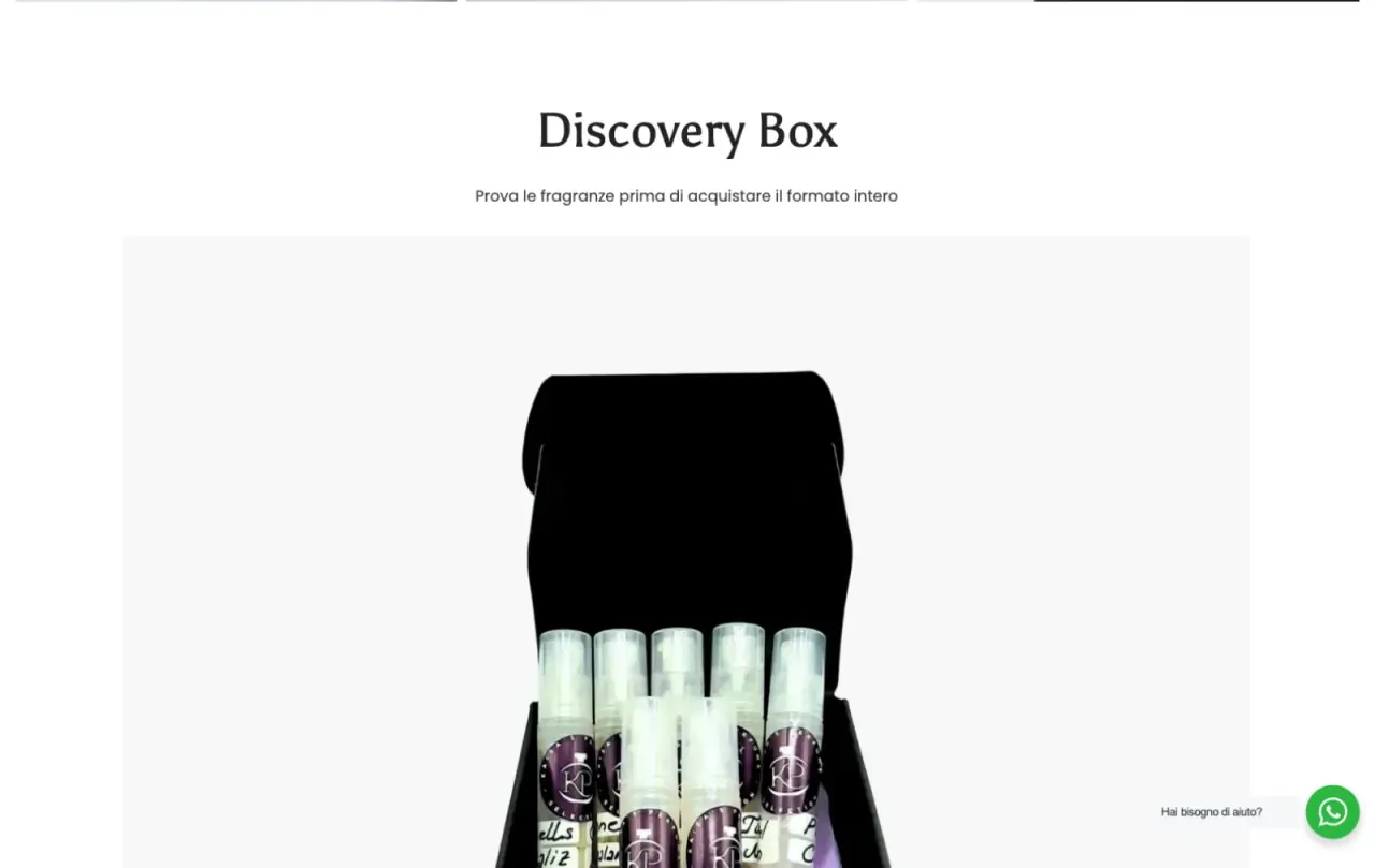 Kaisa's Perfume Selection project, detail 2