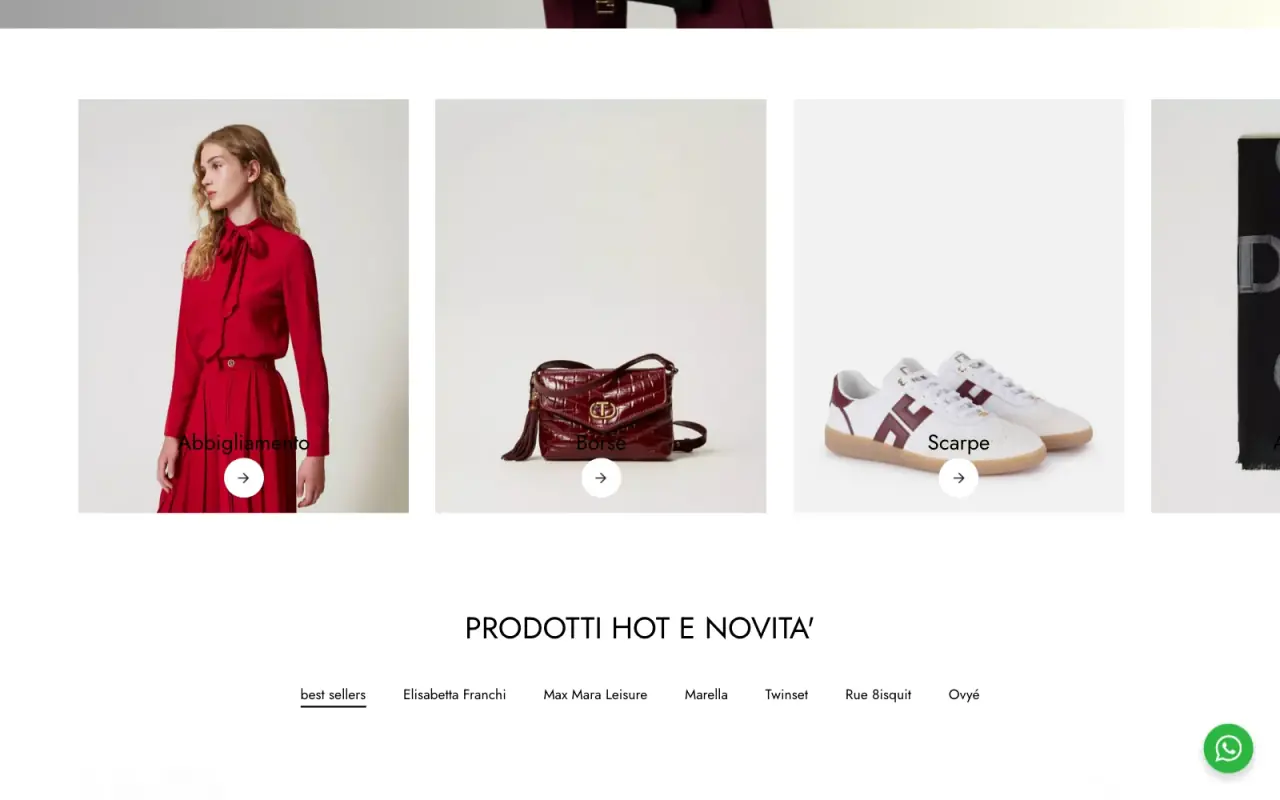 Modì Boutique project, detail 1