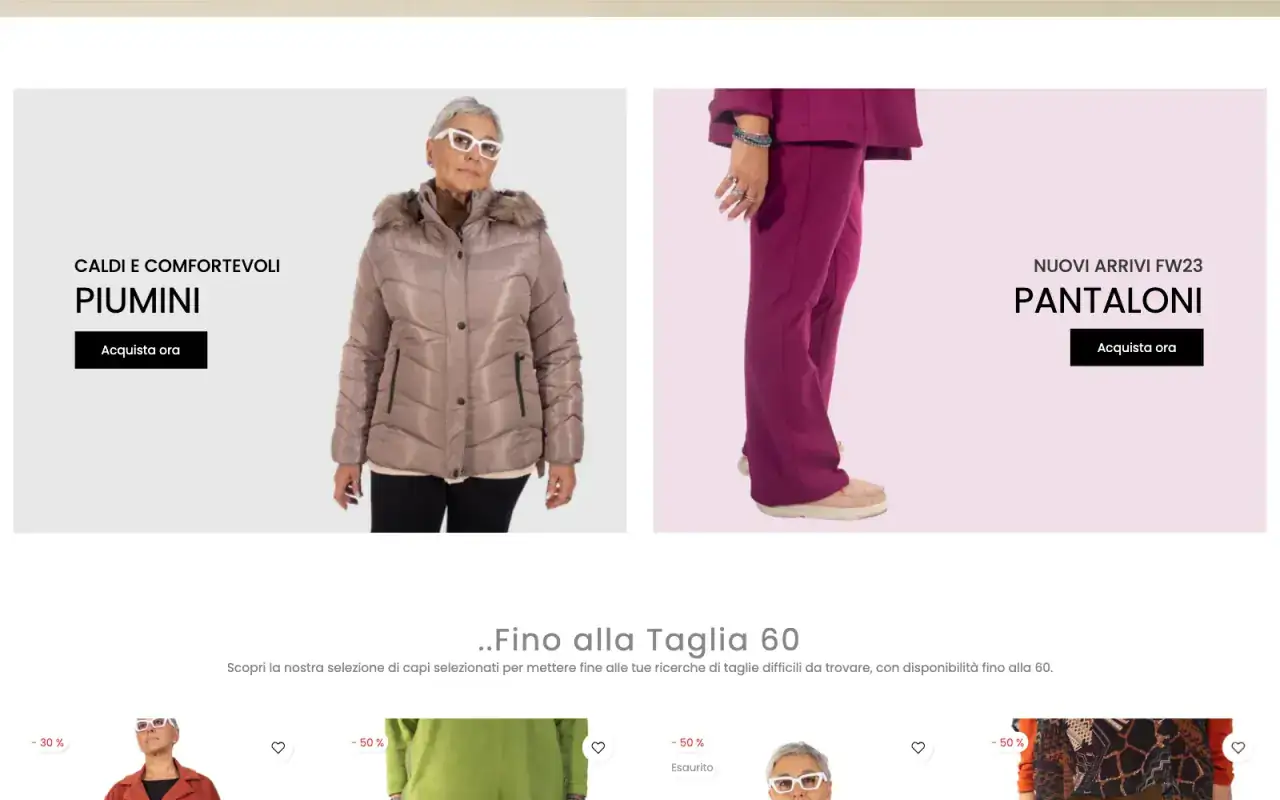 Sophia Abbigliamento project, detail 1