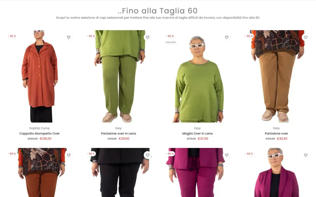 Sophia Abbigliamento project, detail 2